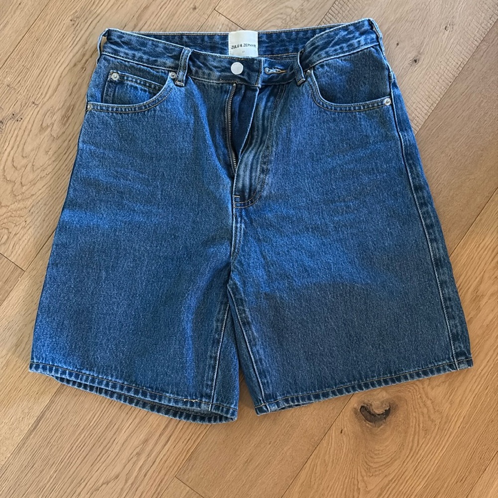 COPY - Zulu and zephyr denim shorts